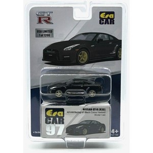 Era Car Nissan GT-R R35 Advan Racing GT 1:64 Scale - 1 of 3