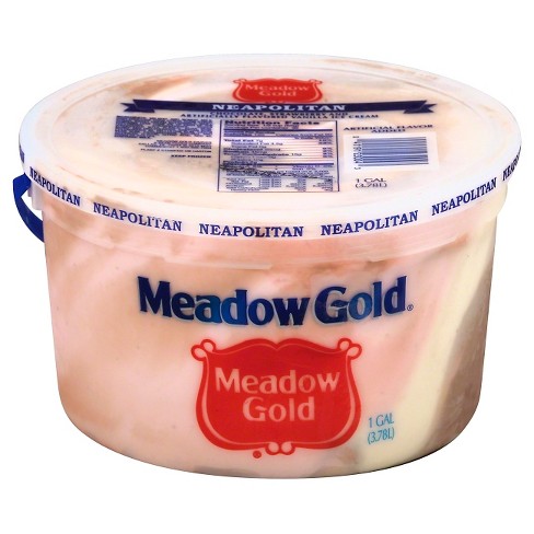 Meadow Gold Neapolitan Ice Cream 4qt
