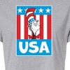 Women's - Dr. Seuss - Cat In The Hat USA Cropped Graphic T-Shirt - 2 of 4