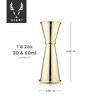 Large Stainless Steel Jigger by Viski - 3 of 4