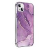 SaharaCase Marble Series Case for Apple iPhone 13 mini Purple/Gold (CP00122) - 2 of 4