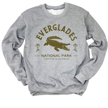 Simply Sage Market Women's Graphic Sweatshirt Vintage Rocky Mountains National Park - XL - Graphite