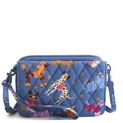 Vera Bradley Women's Outlet Cotton Heritage 3-in-1 Crossbody Bag
