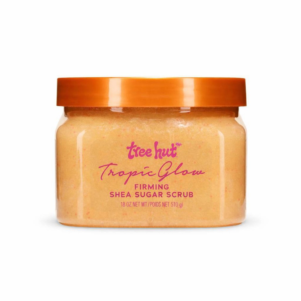 Photos - Shower Gel Tree Hut Tropic Glow Shea Sugar Tropical Body Scrub - 18oz: Paraben-Free, Sulfate-Free, Vegan, Alcohol-Free 