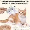 BABYYER Cat Steam Brush for Shedding, 4 in 1 Water Cat Brushes for Indoor Cats Hair Brush with Spray, Steam Brush for Cat & Dog - 3 of 4