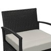 EDYO LIVING 3pc Wicker Outdoor Patio Conversation Furniture Set - 4 of 4
