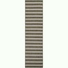 Unique Loom Outdoor Striped Distressed Stripe Striped Woven Area Rug - 2 of 4