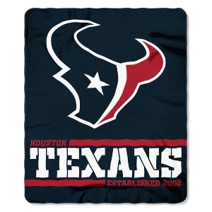 The Northwest Company Houston Texans Fleece Throw , Blue - 1 of 1
