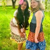 MiAmore Gigi Peasant Skirt and Hat with Hair Accessory - 2 of 3