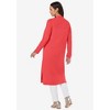 Jessica London Women's Plus Size Fine Gauge Duster Cardigan - 3 of 4