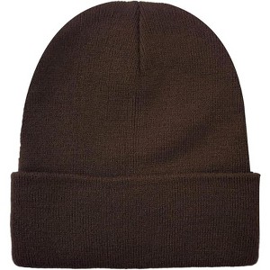 MSDC 1&2 Pack Beanie for Men Women Slouchy Beanie Hats Winter Knit Caps Soft Ski Hat Unisex - 1 of 4