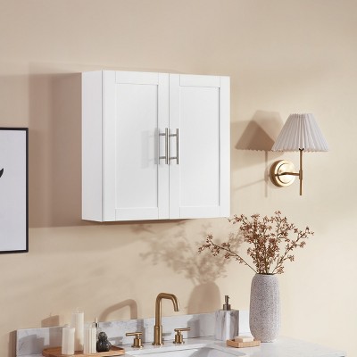 Modern Bathroom Wall Cabinet, Wall Mounted Medicine Cabinet, Floating Storage Cabinet for Bathroom,Living Room, Kitchen