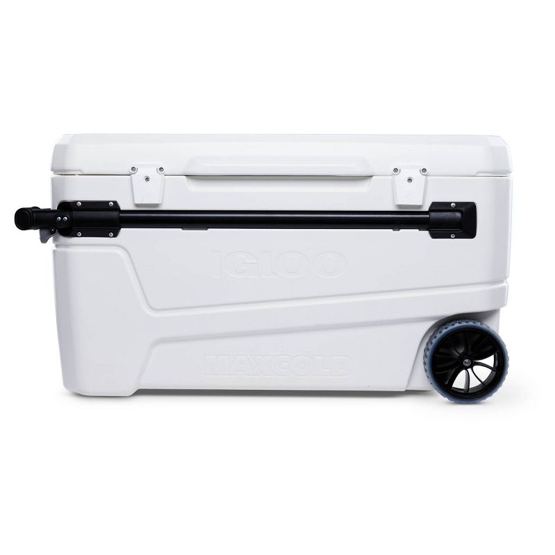 Igloo Glide Pro Hard Sided 110qt Portable Cooler - White, 3 of 15