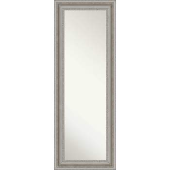 20" x 54" Parlor Framed Full Length on the Door Mirror - Amanti Art