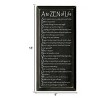 Slickblue Rustic Wall Sign – A to ZEN of Life Quote – Mindfulness & Motivation Wood Decor – 9x18 Inches, Color Options - 3 of 3