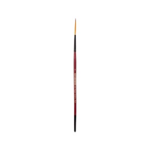 Creative Mark Ebony Splendor Short-Handled Synthetic Sable Paint Brush, RIgger, Pack of 3, Teijin Multi-Filament Hair, Handcrafted Synthetic Paint - 1 of 4