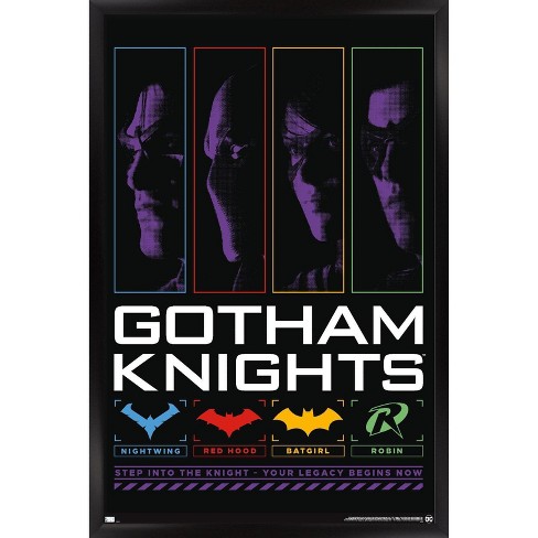  Trends International DC Comics Gotham Knights - Key Art Wall  Poster, 22.375 x 34, Premium Unframed Version: Posters & Prints