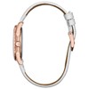 Bulova Ladies' Classic Diamond 3-Hand Quartz Stainless Steel Watch, 12 Diamonds, Mother-of-Pearl Dial, Rose Gold/White Leather Strap - 2 of 3