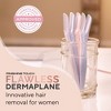 Finishing Touch Flawless Dermaplane Facial Exfoliator and Hair Remover for Women - 6ct - 4 of 4