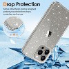 Entronix Case Compatible with iPhone 16 Pro Max - [Hard Back] Glitter Clear - 4 of 4