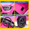 12V Kids Ride on Truck, Battery Powered Electric Car Licensed Toyota Tacoma, Electric Vehicle Toy with Remote Control - 3 of 4