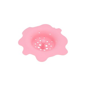 Unique Bargains Kitchen Drain Strainer Pastel-Colored TPR 1 Pc - 1 of 4