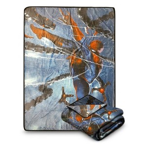 Bazillion Dreams Marvel Spider-Man Doc Ock Fleece Softest Comfy Throw Blanket for Adults & Kids| Measures 60 x 45 Inches - 1 of 4