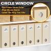 6-Pack Bed Sheet Organizers and Storage, Foldable Sheet Organizers for a Linen Closet, Beige - 4 of 4