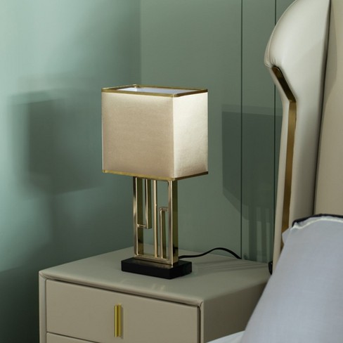 Penla Table Lamp - Black/brass Gold - Safavieh : Target