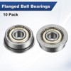 Unique Bargains Chrome Steel Durable Multipurpose Use Flanged Ball Bearing - 4 of 4
