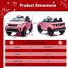 Official Land Rover Velar 12V Kids Ride-On Car w/ Parent Remote, LED Lights & Music - 3 Speed, 66 lbs (Ages 3+) - 3 of 4