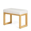 GDFStudio Hilo Modern Shoe-Changing Upholstered Bench - 4 of 4