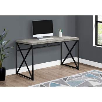 Monarch Specialties Computer Desk, Contemporary Home & Office Desk, Scratch-Resistant, 48” L