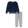 Andy & Evan  Kids  Girls Holiday Lights Sweater & Legging Set - 4 of 4