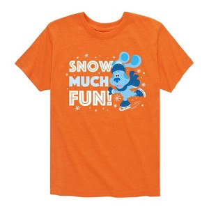 Boys' - Blue's Clues & You! - Snow Much Fun Short Sleeve Graphic T-Shirt - 1 of 4
