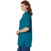Woman Within Elbow-Sleeve Polo Tunic - 4 of 4