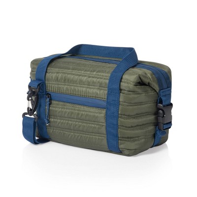 Oniva Midday Quilted Washable Insulated 6.3qt Lunch Bag - Olive Green