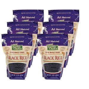 Nature's Earthly Choice Black Rice - Case of 6/14 oz - 1 of 4