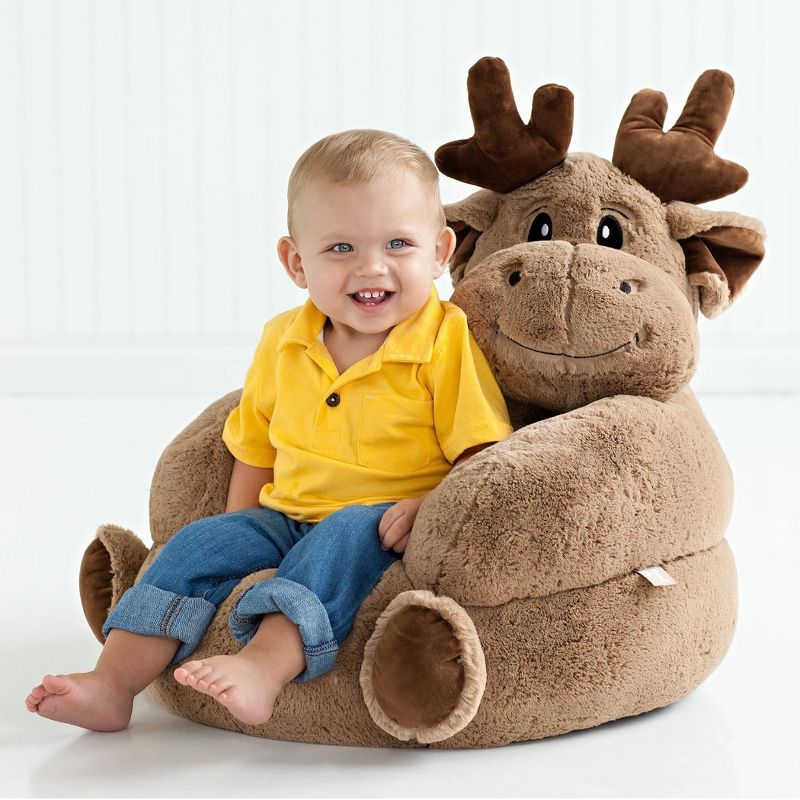 Moose Plush Character Kids&#39; Chair - Trend Lab, 5 of 6