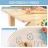 ROBOTIME Tool Bench Set for Kids,Large Wooden Work Bench Construction Toys Set for Boys Girls 3+ Years, Blue, 23.43''*11.69''*31.23'' - 2 of 4