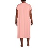 Lands' End Women's Short Sleeve Cooling Midi Nightgown - 2 of 3