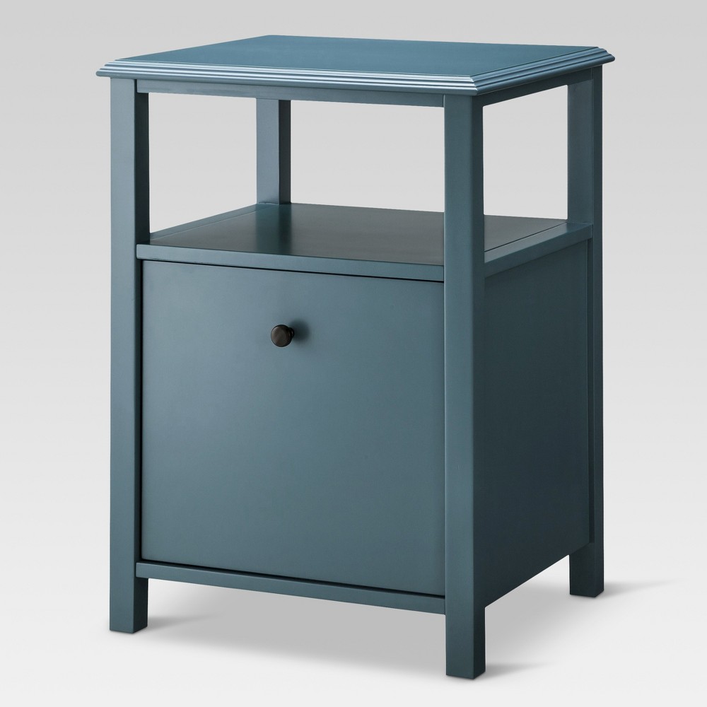 Vertical Filing Cabinet Overcast Hardwood 1 Drawer - Threshold was $159.99 now $79.99 (50.0% off)