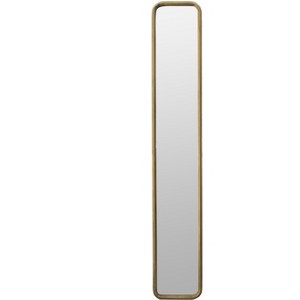 VYNXARIA Full Length Mirrors 47" x 8" Antique Gold Frame Slim Profile for Hallway Living Room Bedroom - 1 of 4