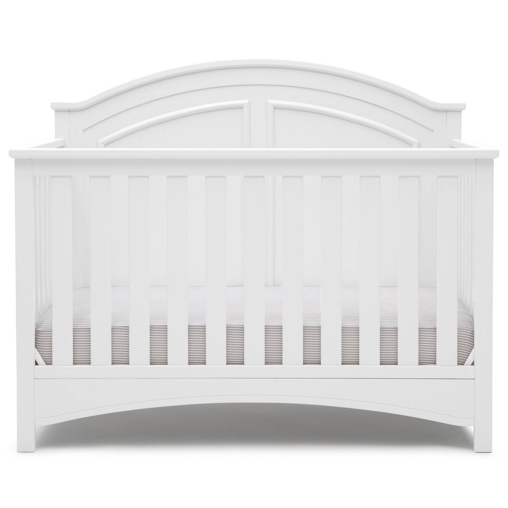 Delta Children Perry 6-in-1 Convertible Crib - Greenguard Gold Certified - Bianca White -  77319131