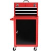 NicBex Detachable 3-Drawer Rolling Tool Chest Tool Cart with Wheels and Storage Cabinet for Garage Workshop - 3 of 4