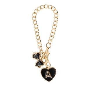 Unique Bargains Heart Bow Water Cup Pendant 1 Pc - 1 of 4