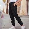 Dalix Sorcerer Frog Embroidered Jogger Pant Soft Fleece Relaxed Fit Lounge Womens - 4 of 4