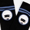 Men's Jujutsu Kaisen Gojo Crew Socks - Black 6-12 - 3 of 3