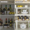 LunaLulinlk Iron Layered Kitchen Cupboard Organiser Shelf, Cabinet Countertop Storage Rack, Home Storage Holder Shelf for Kitchen Pantry - 4 of 4