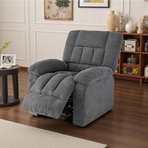 CAVINAS Recliner Chair,Chair with Massage,Heating,8-Point Vibration Adjustable Lumbar Support,Storage Pockets,Accent Chair for Living Room - 1 of 4
